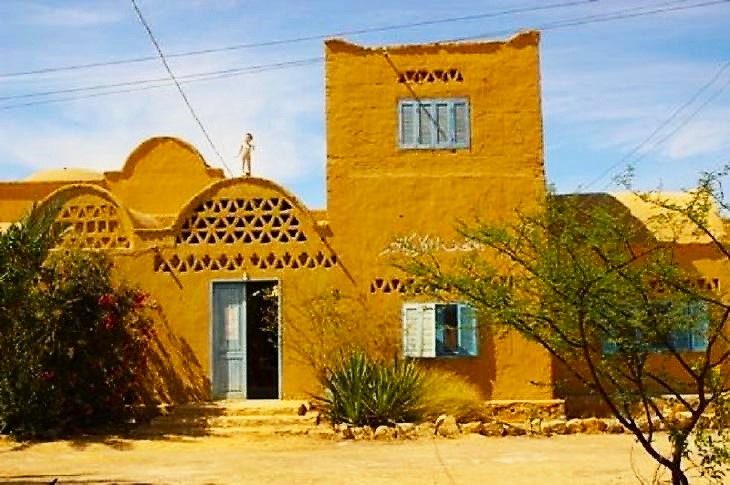 Mohamed Abla's Cartoon Museum in the Fayoum Oasis (photo: Goethe Institut/Sameh Fayez)