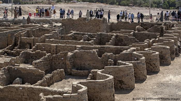 Lost golden city of Luxor.