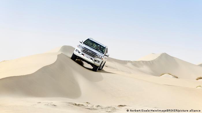 Jeeptour in der Sandwüste, Doha