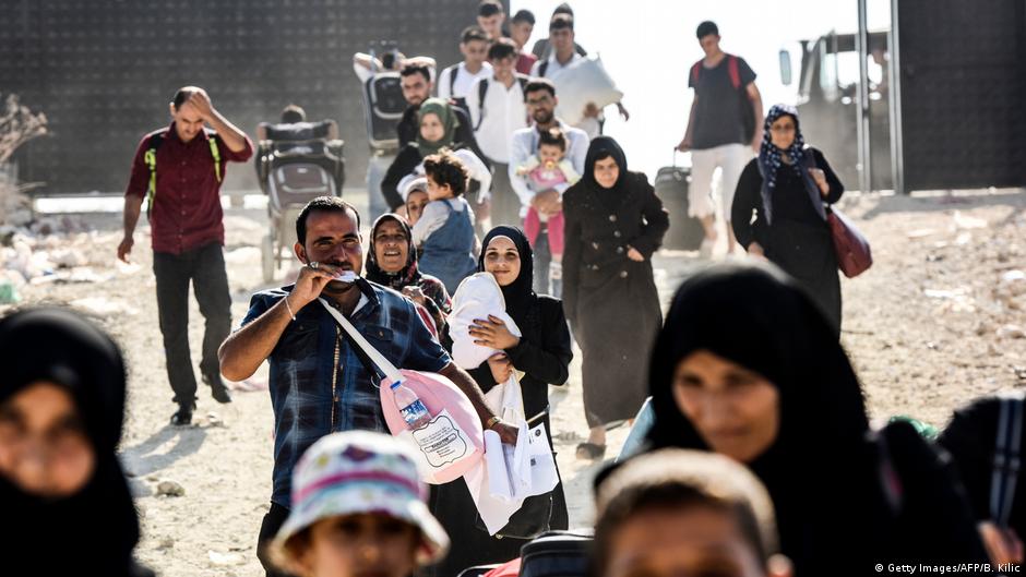 Syrian refugees in Turkey (image: Getty Images/AFP/B.Kilic)