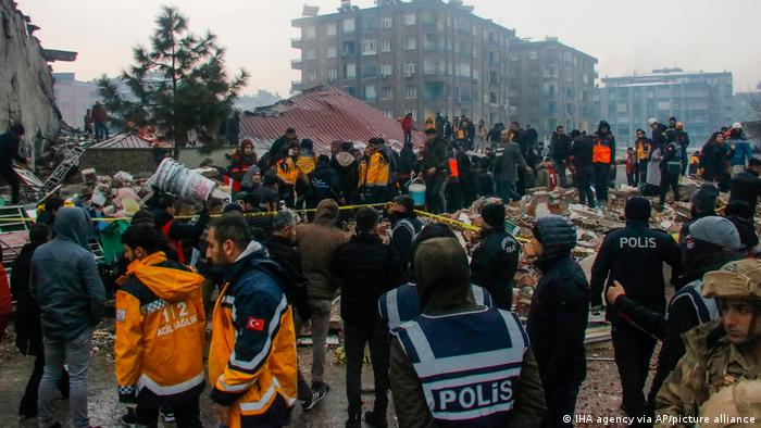  زلزال تركيا. Erdbeben Türkei Foto Picture Alliance