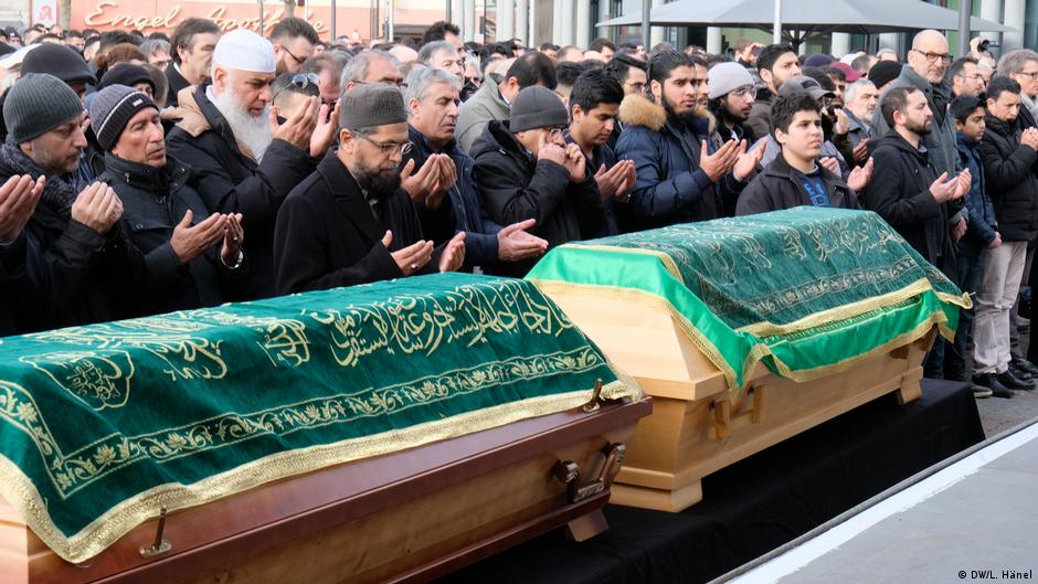 Funeral service for the victims of the Hanau attack (image: DW/L.Hänel)