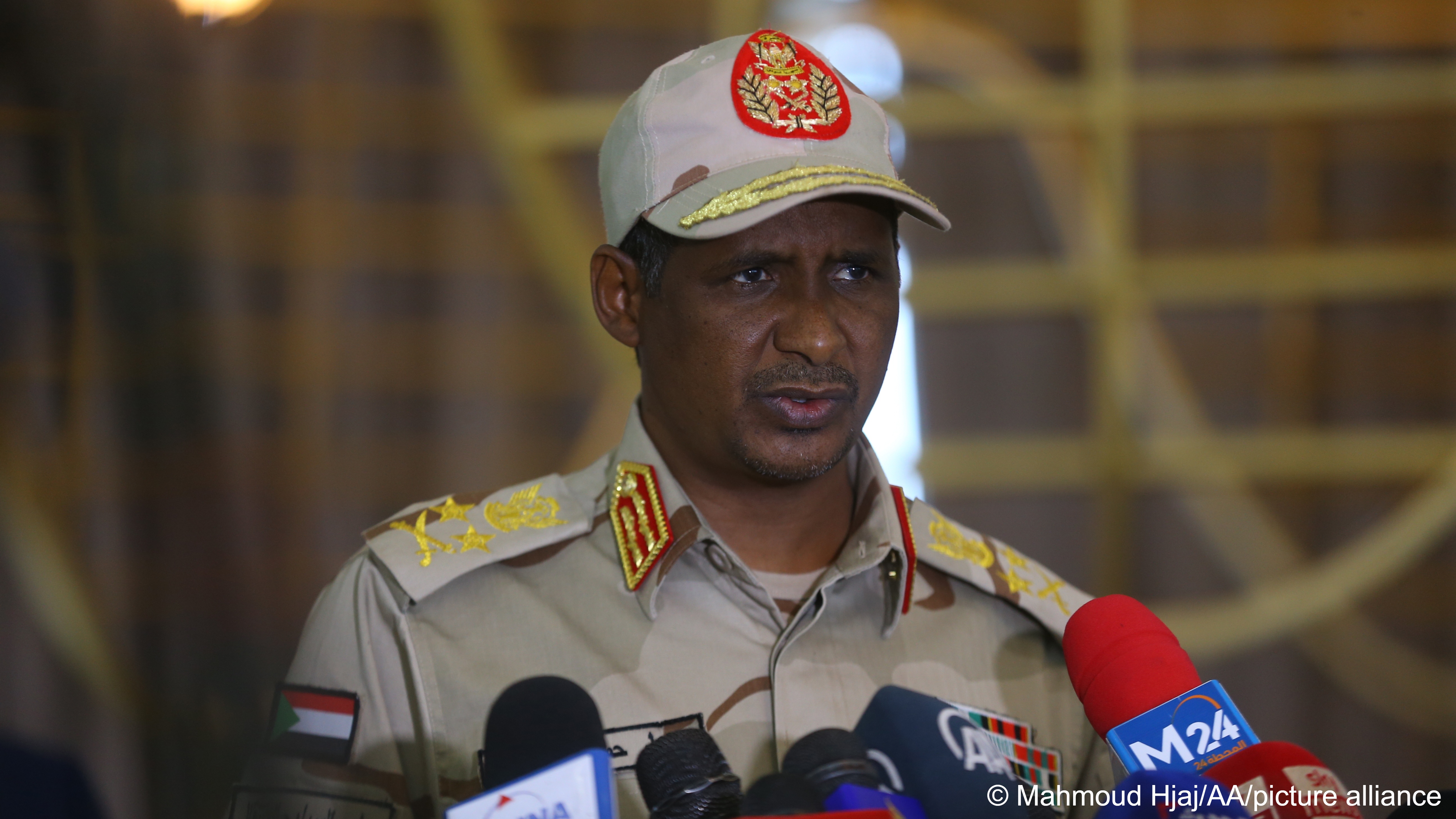 Mohamed Hamdan Dagalo, known as Hemeti (photo: Mahmoud Hjaj/AA/picture-alliance)