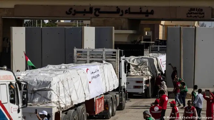 معبر رفح - تحديات كبيرة أمام شريان الحياة الوحيد لسكان غزة 01 Grenzübergang Rafah - Gaza Foto Getty Images.jpg