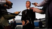 U.S. Secretary of State Antony Blinken speaks to media representatives in Cairo