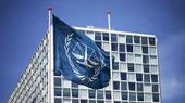 The International Criminal Court in The Hague against a blue sky. 